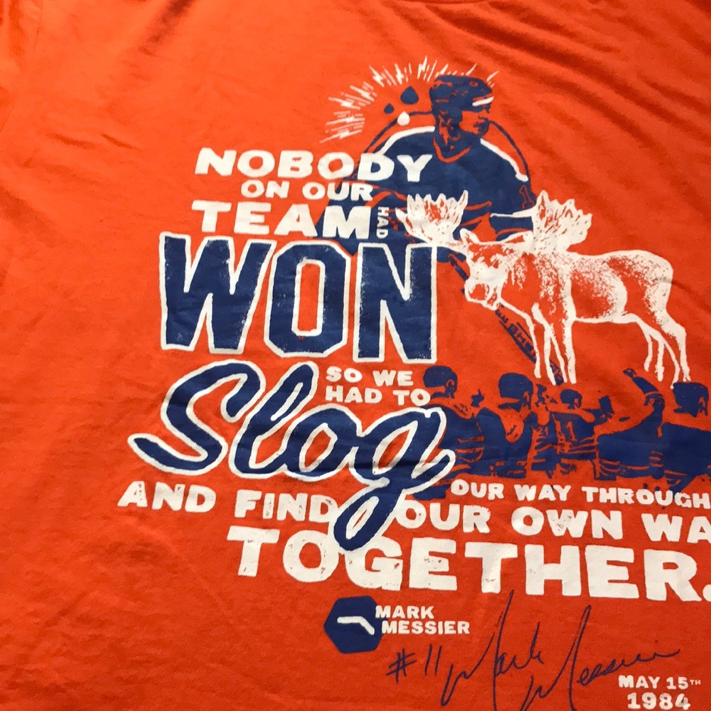 Molson Mark Messier T shirt